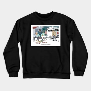 Ouch. Ouch. Ouch and Ouchie! Crewneck Sweatshirt